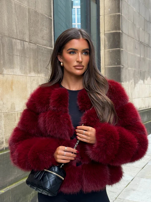 Luxury Faux Leather Jacket
