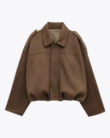 Mocha Moves – Suede Jacket