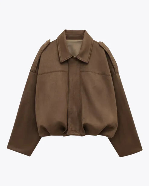 Mocha Moves – Suede Jacket